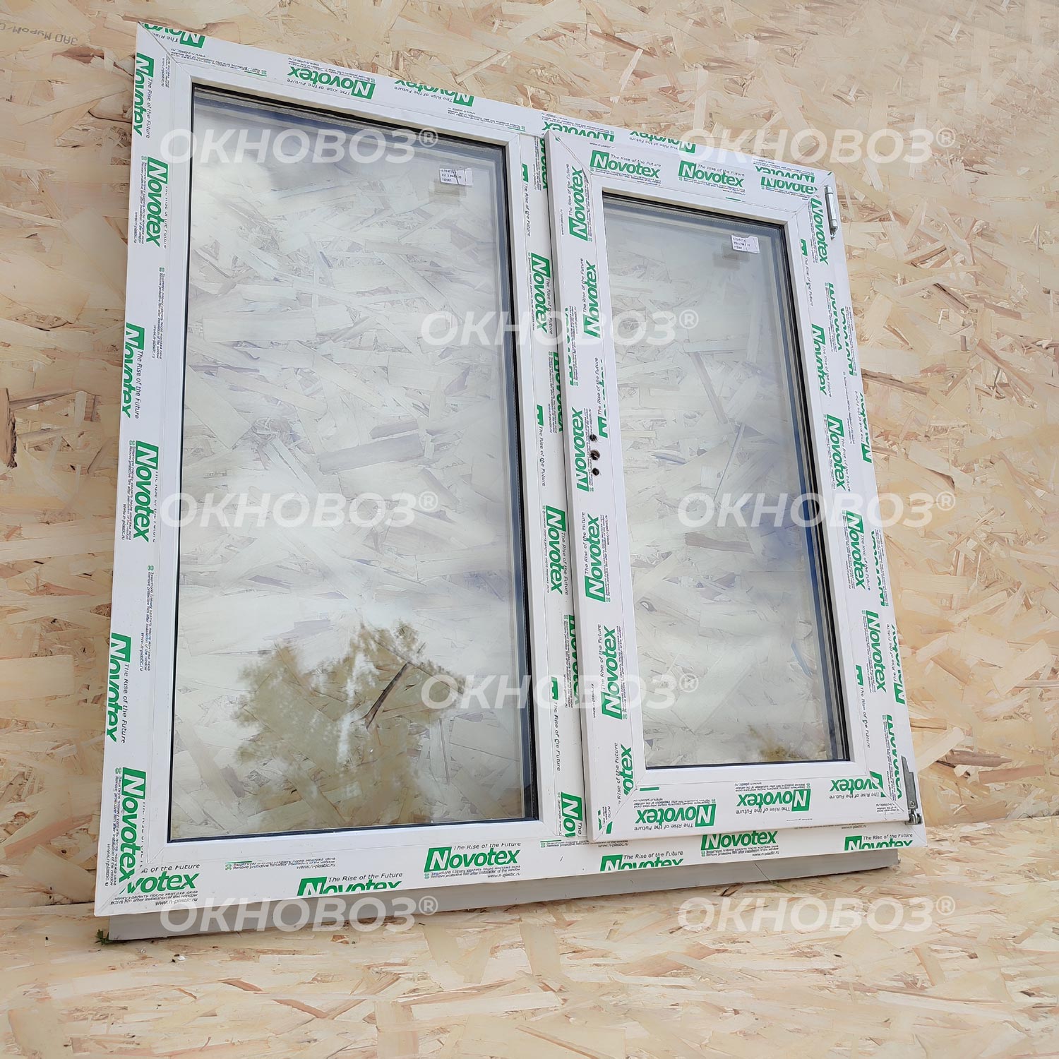 Окно ПВХ готовое 100*100 см