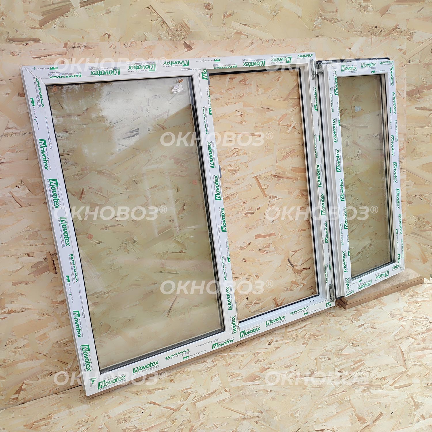 Окно ПВХ готовое 120*120 см