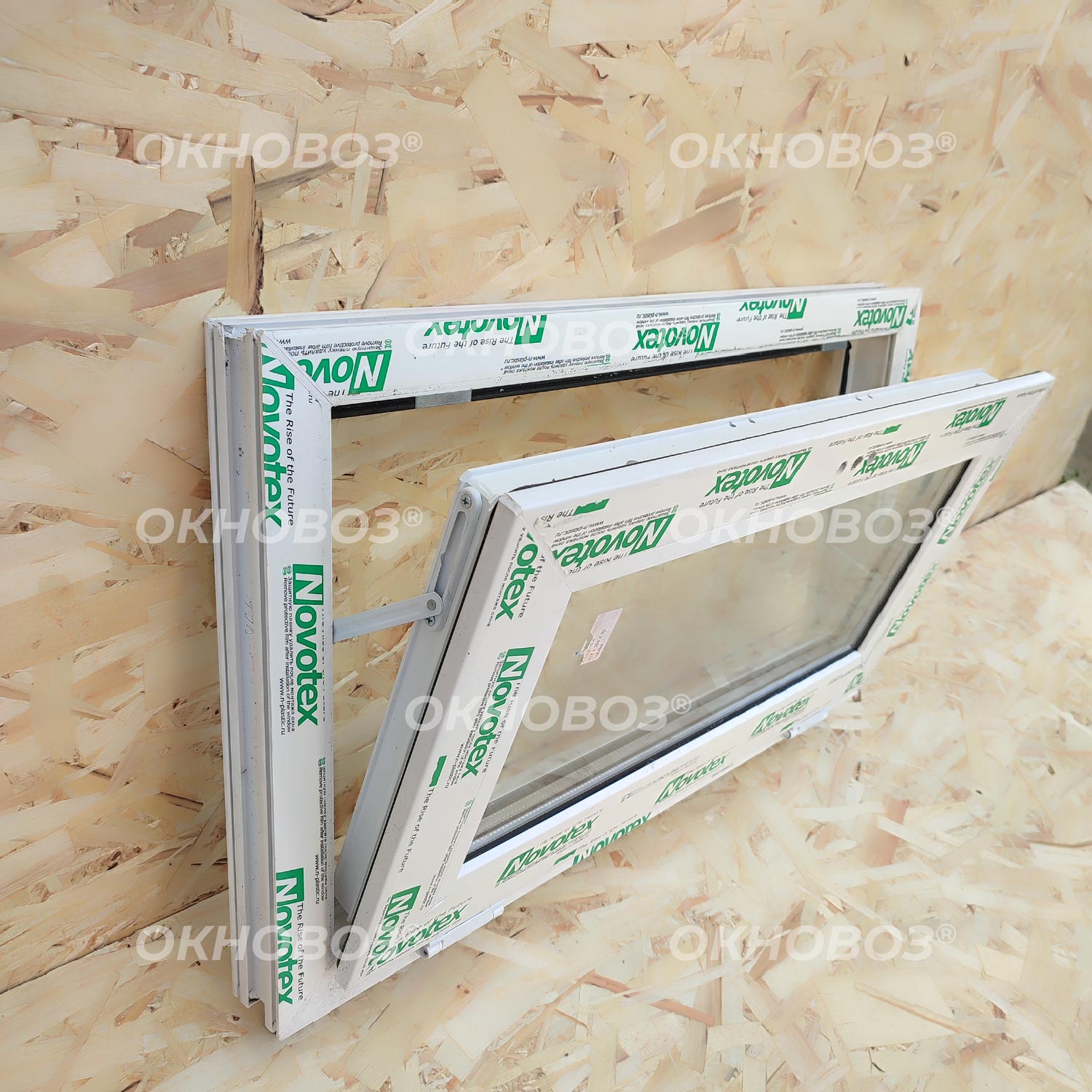 Окно ПВХ готовое (фрамуга) 90*60 см