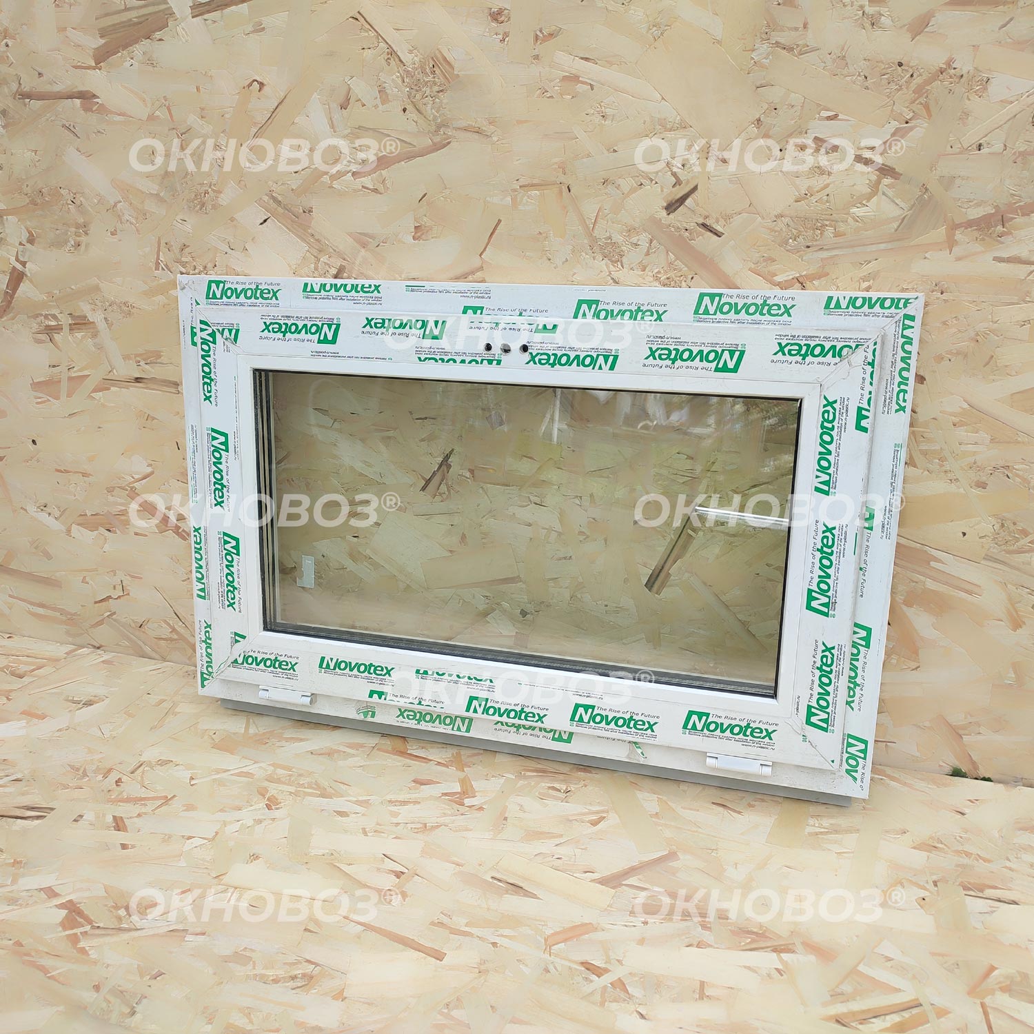 Окно ПВХ готовое (фрамуга) 90*60 см